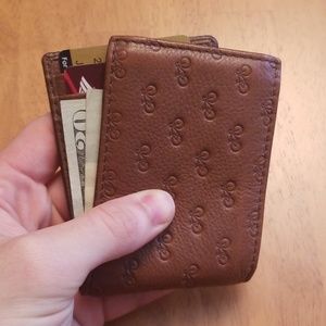 Fossil Bifold Money Clip Wallet